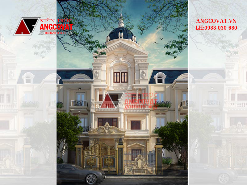 Tìm hiểu đơn giá xây dựng 1m2 nhà ở Hà Nội với kiến trúc cổ điển