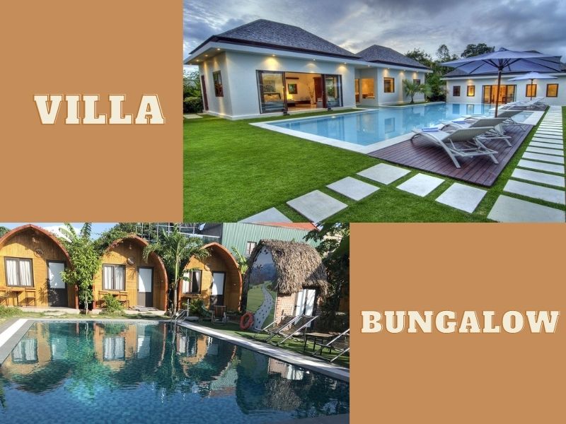 Cùng phân khúc nghỉ dưỡng ngoài bungalow, du khách còn một sự lựa chọn khác đó là villa