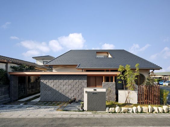 mẫu nhà mái thái kiểu Nhật đẹp nhất năm