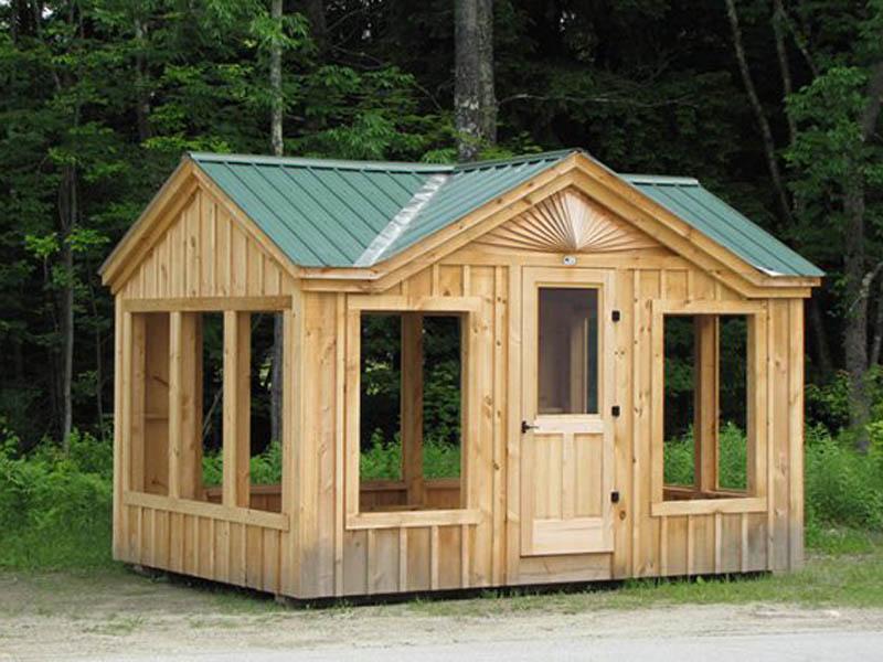 thiết kế nhà gỗ đơn giản