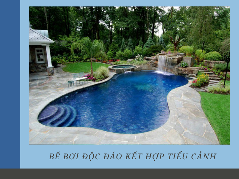 Biệt thự nhà vườn có bể bơi độc đáo