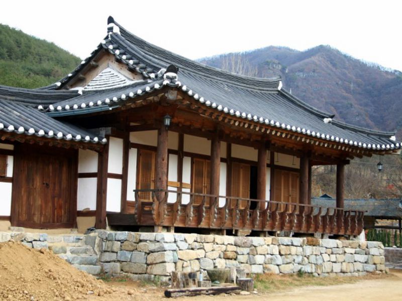 kiến trúc nhà truyền thống hàn quốc