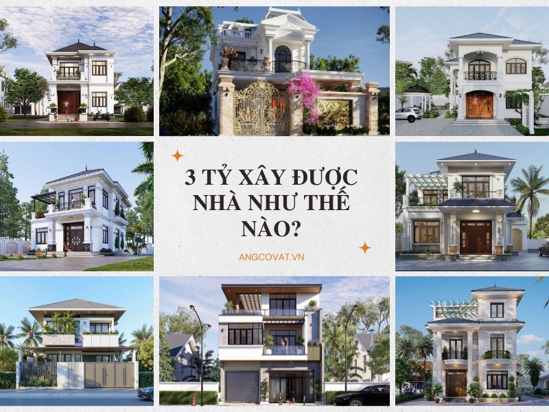  3 tỷ xây được nhà như thế nào? Gợi ý phương án phù hợp 