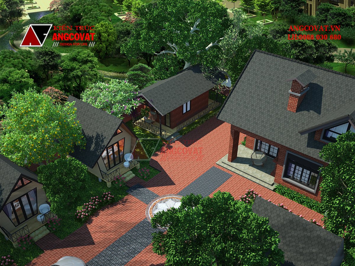 Thiết kế bungalow 40m2 nhỏ xinh giá rẻ nhất hiện nay BT1220422