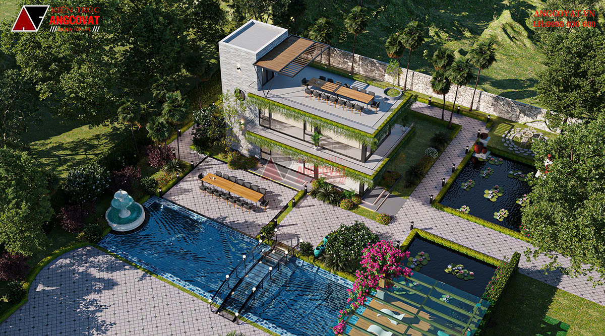 Nhà vườn 2 tầng 60m2 - không gian sống an yên, hiện đại và tiện nghi BT061225