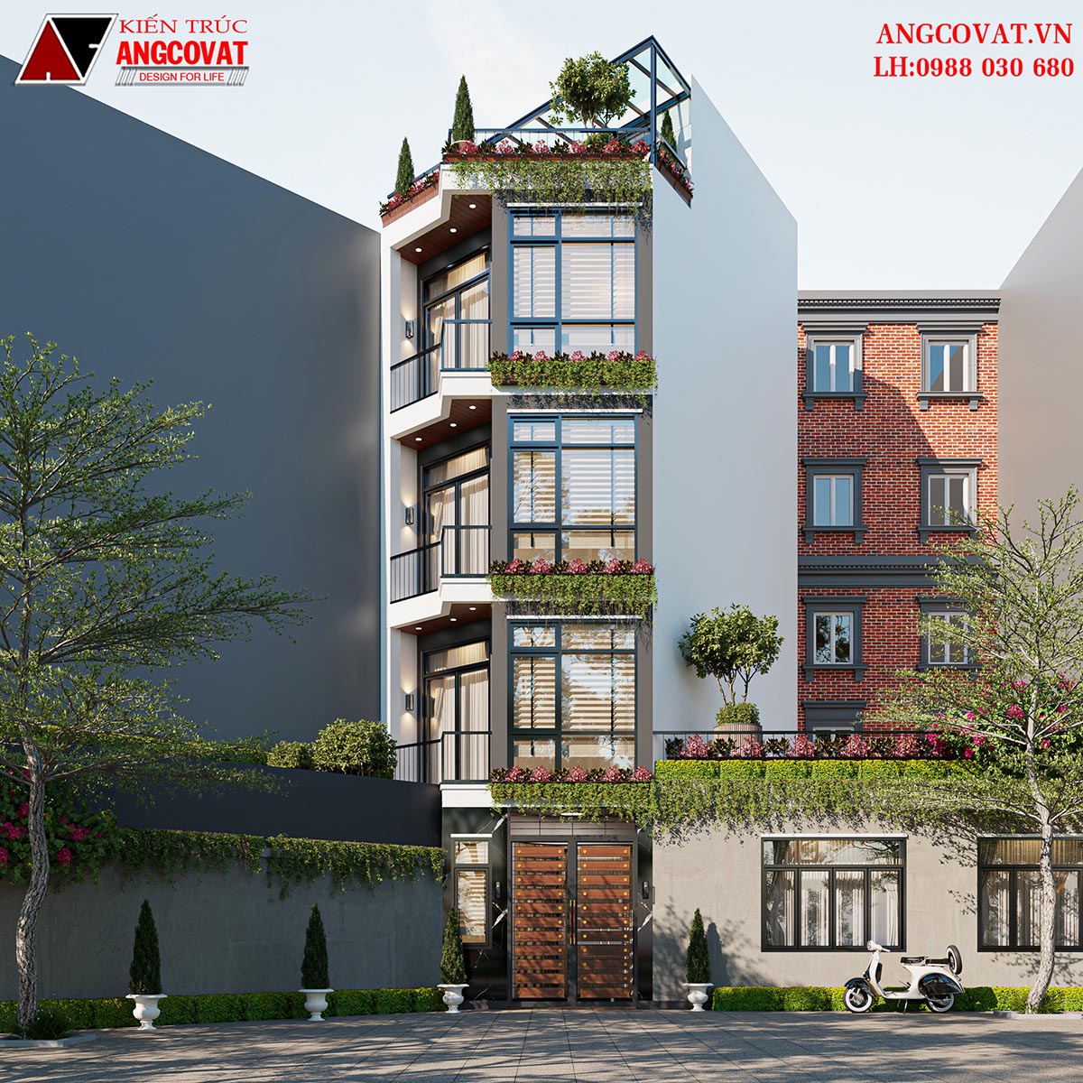 Xây nhà 4 tầng 30m2 hết bao nhiêu tiền? NP1040625