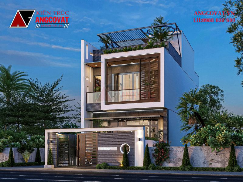 Chi phí xây nhà 2 tầng 6x15m hết bao nhiêu? Khám phá vẻ đẹp ngoại thất công trình