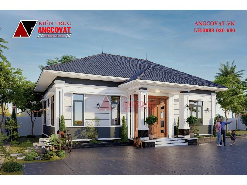 Cách tính vật liệu xây nhà cấp 4 100m2 - Hướng dẫn chi tiết thông qua nhà ông Tùng ở Bắc Ninh BT280526