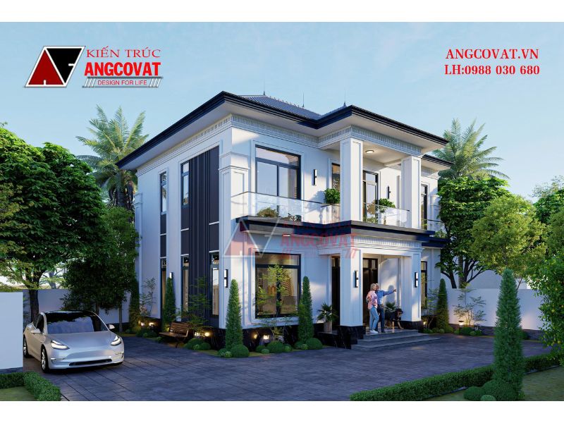 Cách tính cát, đá, xi măng xây nhà 2 tầng mái nhật 120m2 tại Ba Vì BT290526