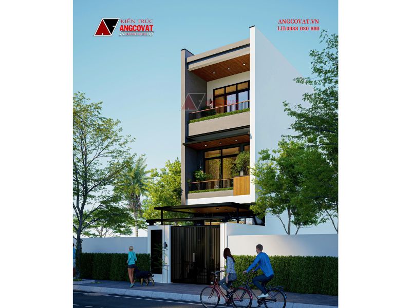 Chi phí xây nhà 3 tầng 4x15m hết bao nhiêu? Khám phá vẻ đẹp ngoại thất công trình tại Lào Cai NP260526