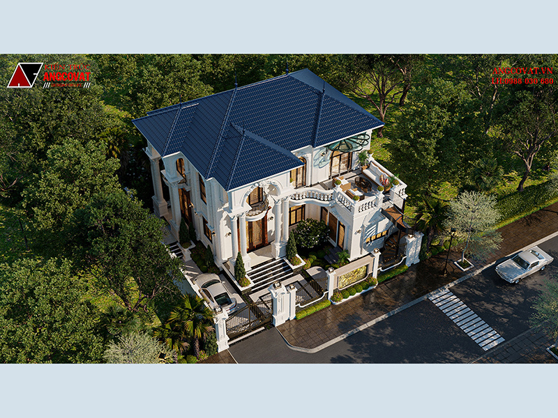 Biệt thự 150m2 Tân cổ điển 2 tầng mái nhật - Chạm tới chuẩn mực sống sang BT1230625