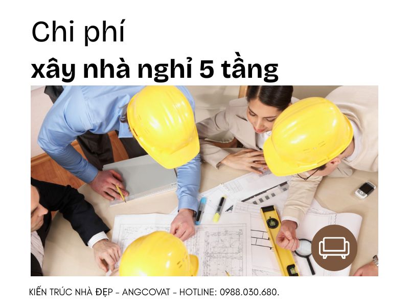 Hướng dẫn cách tính chi phí xây nhà nghỉ 5 tầng chuẩn xác 2026