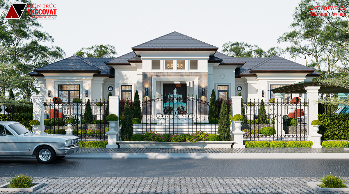 Thiết kế biệt thự 300m2 giá bao nhiêu? Tư vấn & Báo giá chi tiết BT250525