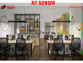 Hình ảnh mẫu thiết kế nội thất văn phòng hiện đại đẹp tại Hà Nội NT529120