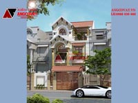 Tư vấn thiết kế nhà 4×16 có thang máy đẹp, phù hợp nhà phố đô thị kết hợp kinh doanh NP1151026