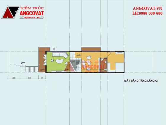 Tư vấn thiết kế nhà 4×16 có thang máy đẹp, phù hợp nhà phố đô thị kết hợp kinh doanh NP1151026