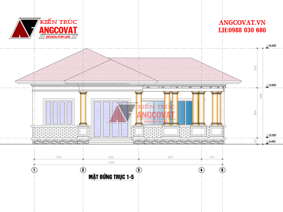Tư vấn thiết kế nhà 4×16 có thang máy đẹp, phù hợp nhà phố đô thị kết hợp kinh doanh NP1151026