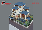 Tư vấn thiết kế nhà 4×16 có thang máy đẹp, phù hợp nhà phố đô thị kết hợp kinh doanh NP1151026