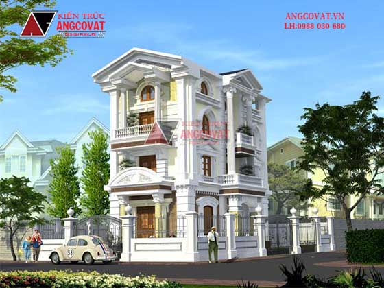 Tư vấn thiết kế nhà 4×16 có thang máy đẹp, phù hợp nhà phố đô thị kết hợp kinh doanh NP1151026