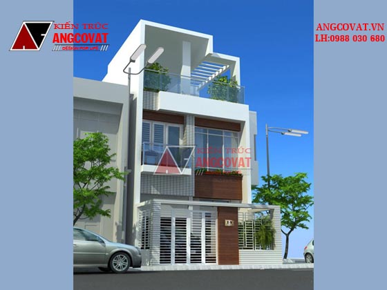 Tư vấn thiết kế nhà 4×16 có thang máy đẹp, phù hợp nhà phố đô thị kết hợp kinh doanh NP1151026