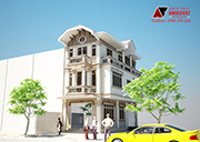 Tư vấn thiết kế nhà 4×16 có thang máy đẹp, phù hợp nhà phố đô thị kết hợp kinh doanh NP1151026