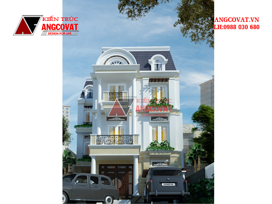 Tư vấn thiết kế nhà 4×16 có thang máy đẹp, phù hợp nhà phố đô thị kết hợp kinh doanh NP1151026