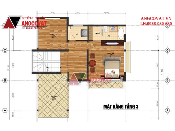 Tư vấn thiết kế nhà 4×16 có thang máy đẹp, phù hợp nhà phố đô thị kết hợp kinh doanh NP1151026