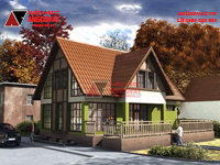 Tư vấn thiết kế nhà 4×16 có thang máy đẹp, phù hợp nhà phố đô thị kết hợp kinh doanh NP1151026