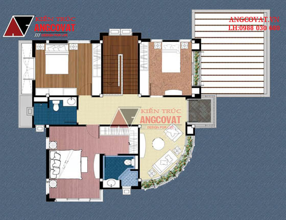 Tư vấn thiết kế nhà 4×16 có thang máy đẹp, phù hợp nhà phố đô thị kết hợp kinh doanh NP1151026