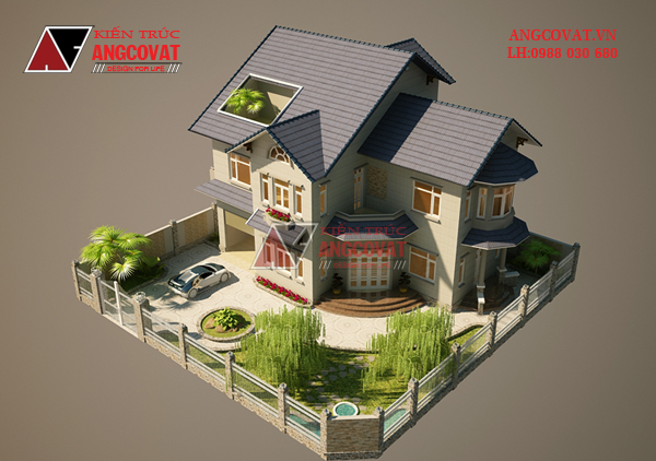 Tư vấn thiết kế nhà 4×16 có thang máy đẹp, phù hợp nhà phố đô thị kết hợp kinh doanh NP1151026