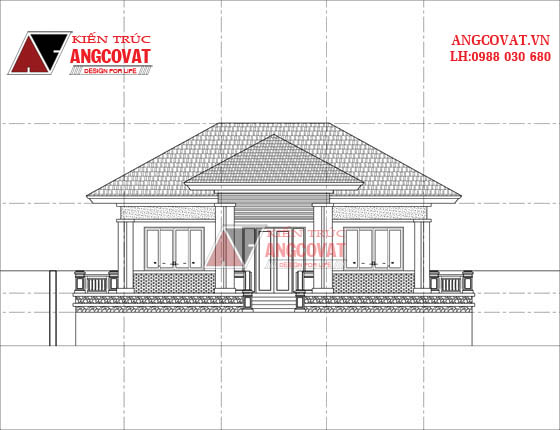 Tư vấn thiết kế nhà 4×16 có thang máy đẹp, phù hợp nhà phố đô thị kết hợp kinh doanh NP1151026
