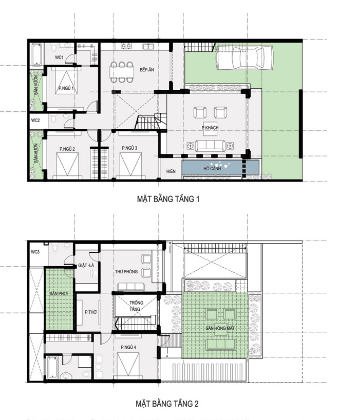 Tư vấn thiết kế nhà 4×16 có thang máy đẹp, phù hợp nhà phố đô thị kết hợp kinh doanh NP1151026