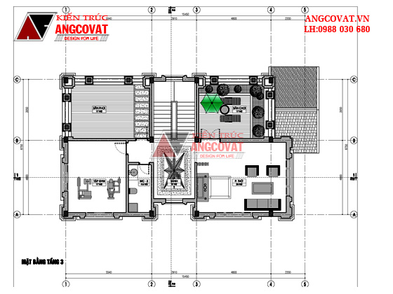 Tư vấn thiết kế nhà 4×16 có thang máy đẹp, phù hợp nhà phố đô thị kết hợp kinh doanh NP1151026