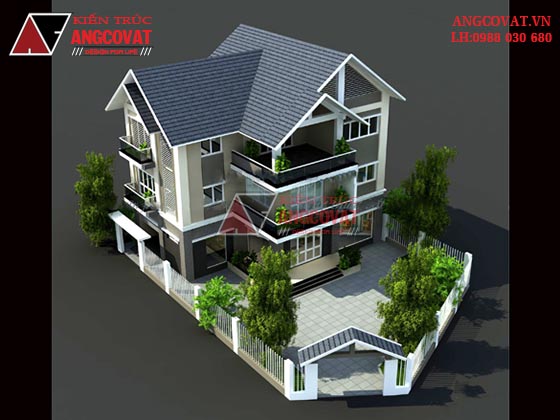 Tư vấn thiết kế nhà 4×16 có thang máy đẹp, phù hợp nhà phố đô thị kết hợp kinh doanh NP1151026