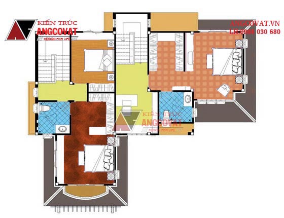 Tư vấn thiết kế nhà 4×16 có thang máy đẹp, phù hợp nhà phố đô thị kết hợp kinh doanh NP1151026