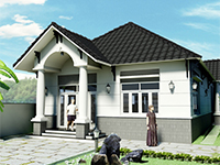 Tư vấn thiết kế nhà 4×16 có thang máy đẹp, phù hợp nhà phố đô thị kết hợp kinh doanh NP1151026