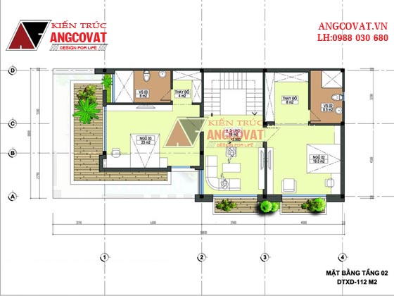 Tư vấn thiết kế nhà 4×16 có thang máy đẹp, phù hợp nhà phố đô thị kết hợp kinh doanh NP1151026