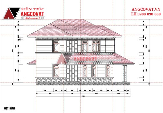 Tư vấn thiết kế nhà 4×16 có thang máy đẹp, phù hợp nhà phố đô thị kết hợp kinh doanh NP1151026