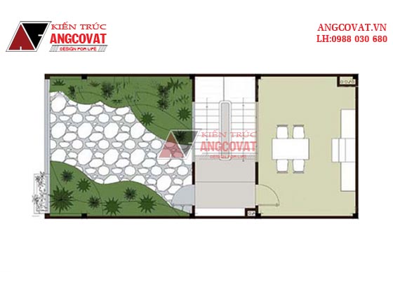 Tư vấn thiết kế nhà 4×16 có thang máy đẹp, phù hợp nhà phố đô thị kết hợp kinh doanh NP1151026
