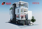 Tư vấn thiết kế nhà 4×16 có thang máy đẹp, phù hợp nhà phố đô thị kết hợp kinh doanh NP1151026
