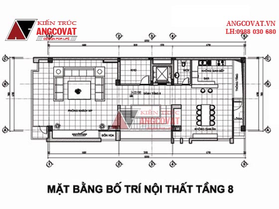 Tư vấn thiết kế nhà 4×16 có thang máy đẹp, phù hợp nhà phố đô thị kết hợp kinh doanh NP1151026
