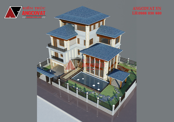 Tư vấn thiết kế nhà 4×16 có thang máy đẹp, phù hợp nhà phố đô thị kết hợp kinh doanh NP1151026