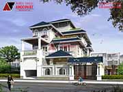 Tư vấn thiết kế nhà 4×16 có thang máy đẹp, phù hợp nhà phố đô thị kết hợp kinh doanh NP1151026