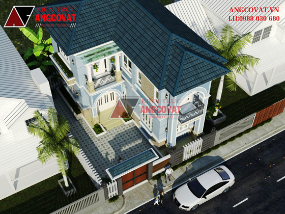 Tư vấn thiết kế nhà 4×16 có thang máy đẹp, phù hợp nhà phố đô thị kết hợp kinh doanh NP1151026