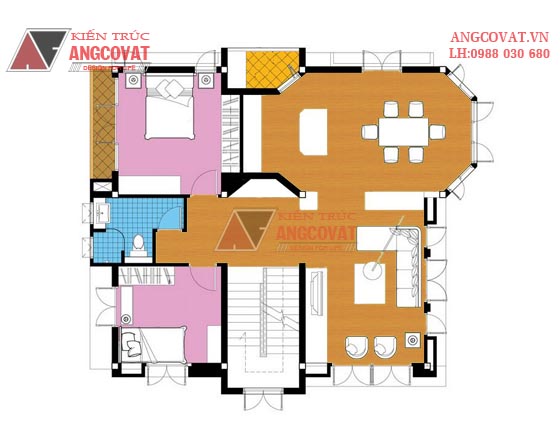 Tư vấn thiết kế nhà 4×16 có thang máy đẹp, phù hợp nhà phố đô thị kết hợp kinh doanh NP1151026