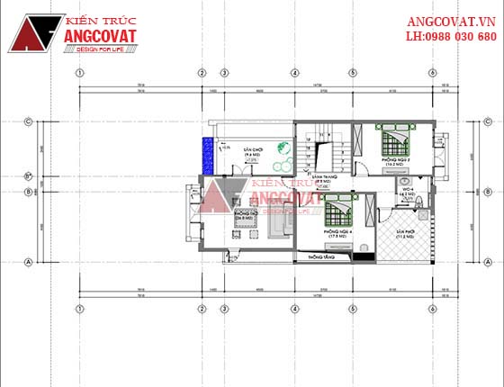 Tư vấn thiết kế nhà 4×16 có thang máy đẹp, phù hợp nhà phố đô thị kết hợp kinh doanh NP1151026