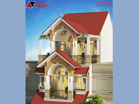 Tư vấn thiết kế nhà 4×16 có thang máy đẹp, phù hợp nhà phố đô thị kết hợp kinh doanh NP1151026