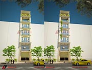 Tư vấn thiết kế nhà 4×16 có thang máy đẹp, phù hợp nhà phố đô thị kết hợp kinh doanh NP1151026