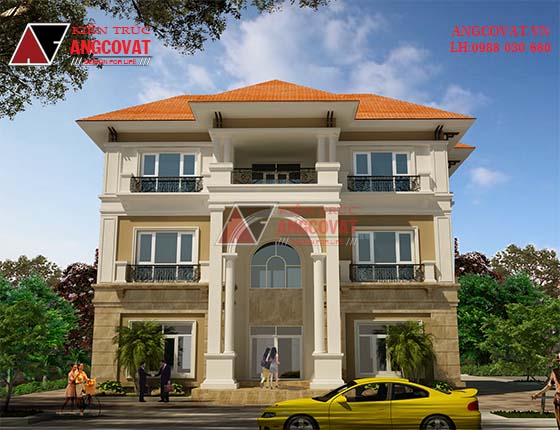 Tư vấn thiết kế nhà 4×16 có thang máy đẹp, phù hợp nhà phố đô thị kết hợp kinh doanh NP1151026
