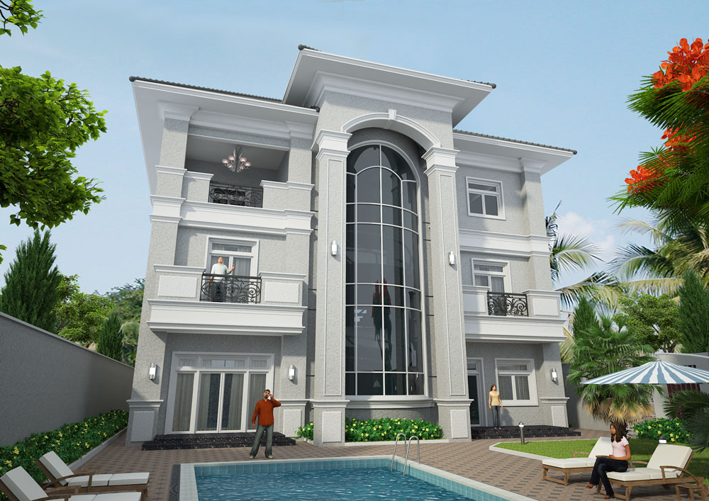 Tư vấn thiết kế nhà 4×16 có thang máy đẹp, phù hợp nhà phố đô thị kết hợp kinh doanh NP1151026